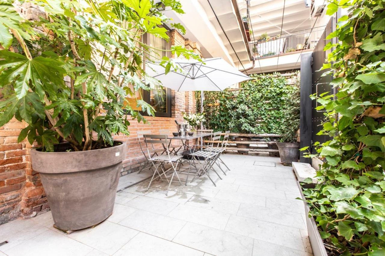 Elegant Fornasa Vecia, Canal View With A Beautiful Garden R&R Venice Exterior photo